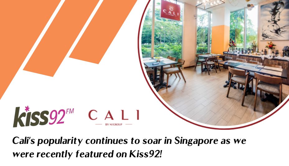 Cali’s grand “$100 gift voucher” offer promoted on Kiss92 – one of Singapore’s popular radio stations